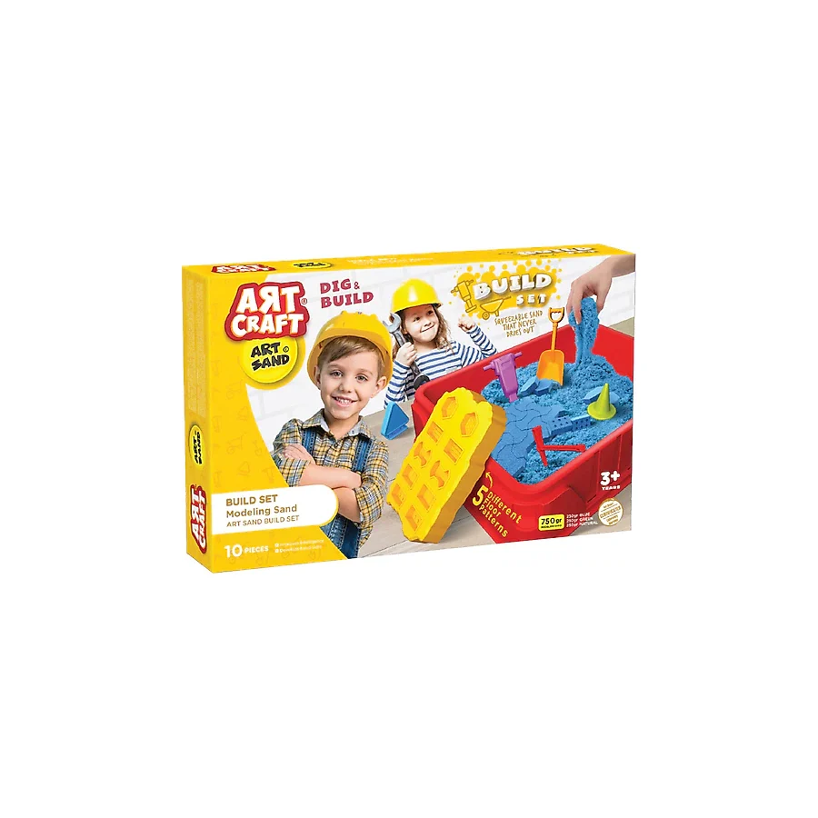 Art Craft İnşaat Seti Kinetik Oyun Kumu 750 gr 03476