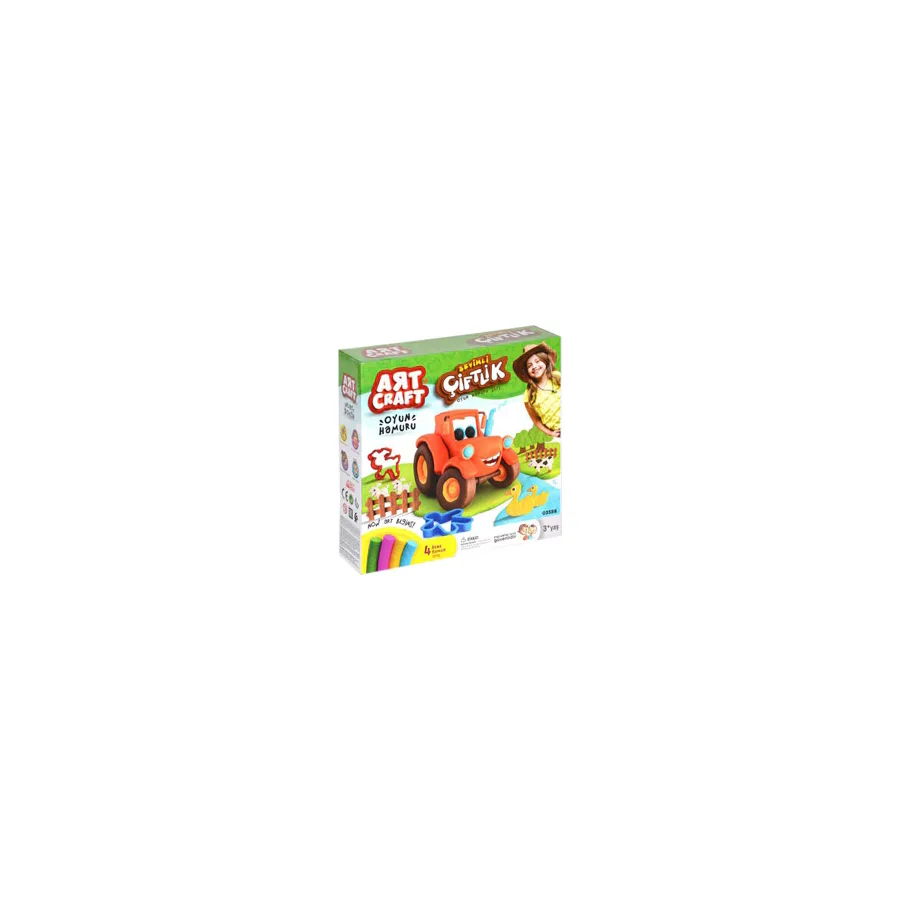 Art Craft Sevimli Çiftlik Oyun Hamuru Seti 200 gr 03558