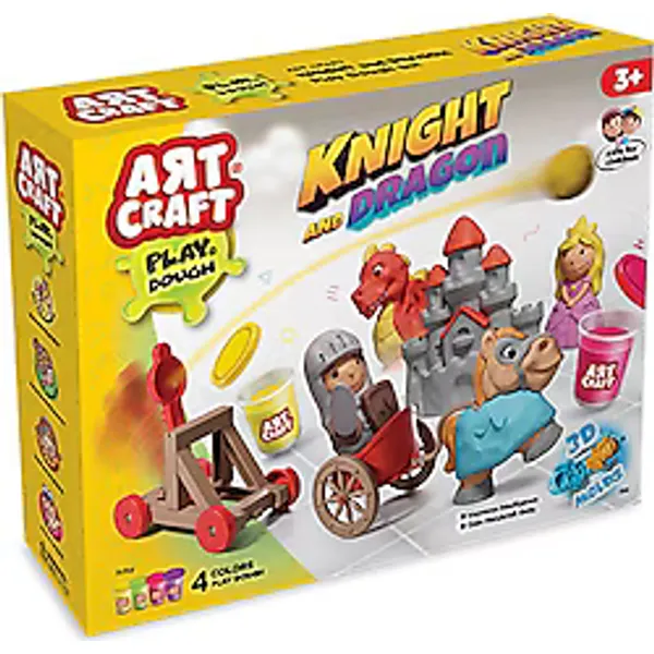 Art Craft Şövalye ve Ejderha Oyun Hamuru Seti 280 gr 03848