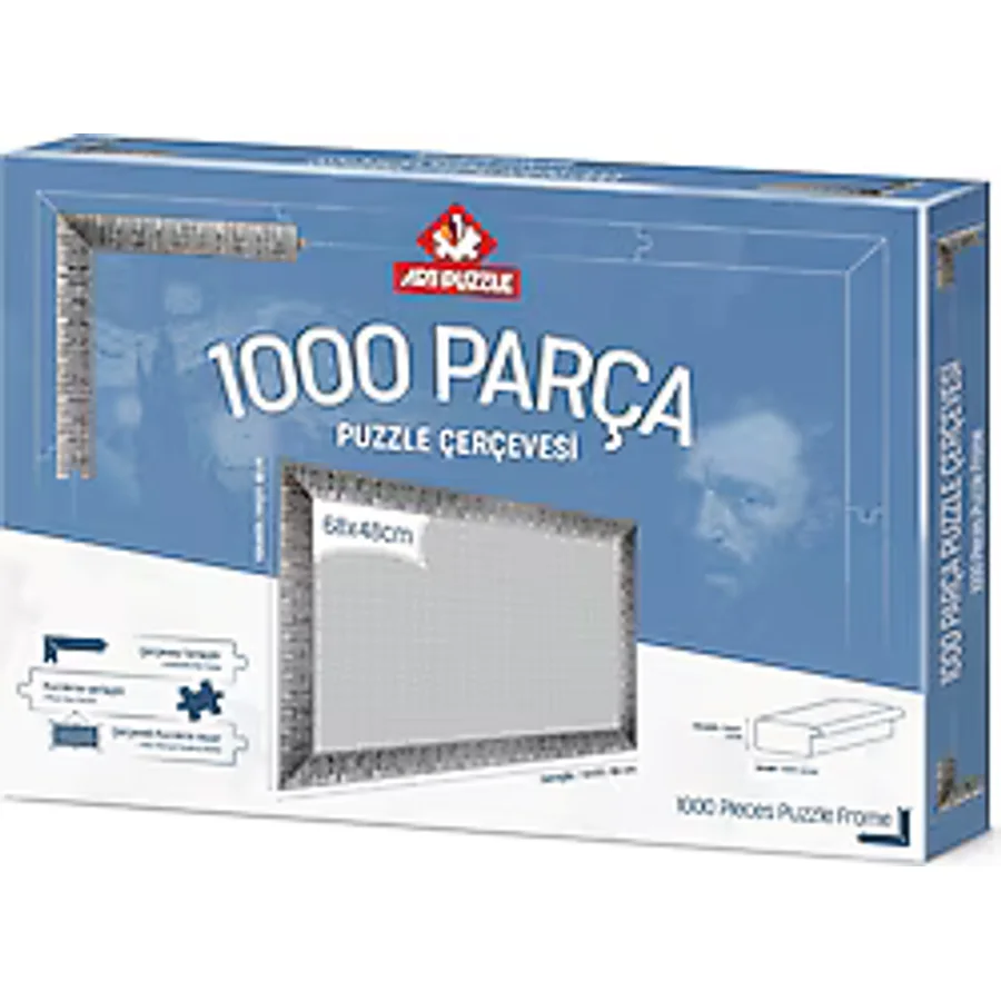 Art Puzzle 1000 Parça Gümüş Demonte Puzzle Çerçevesi