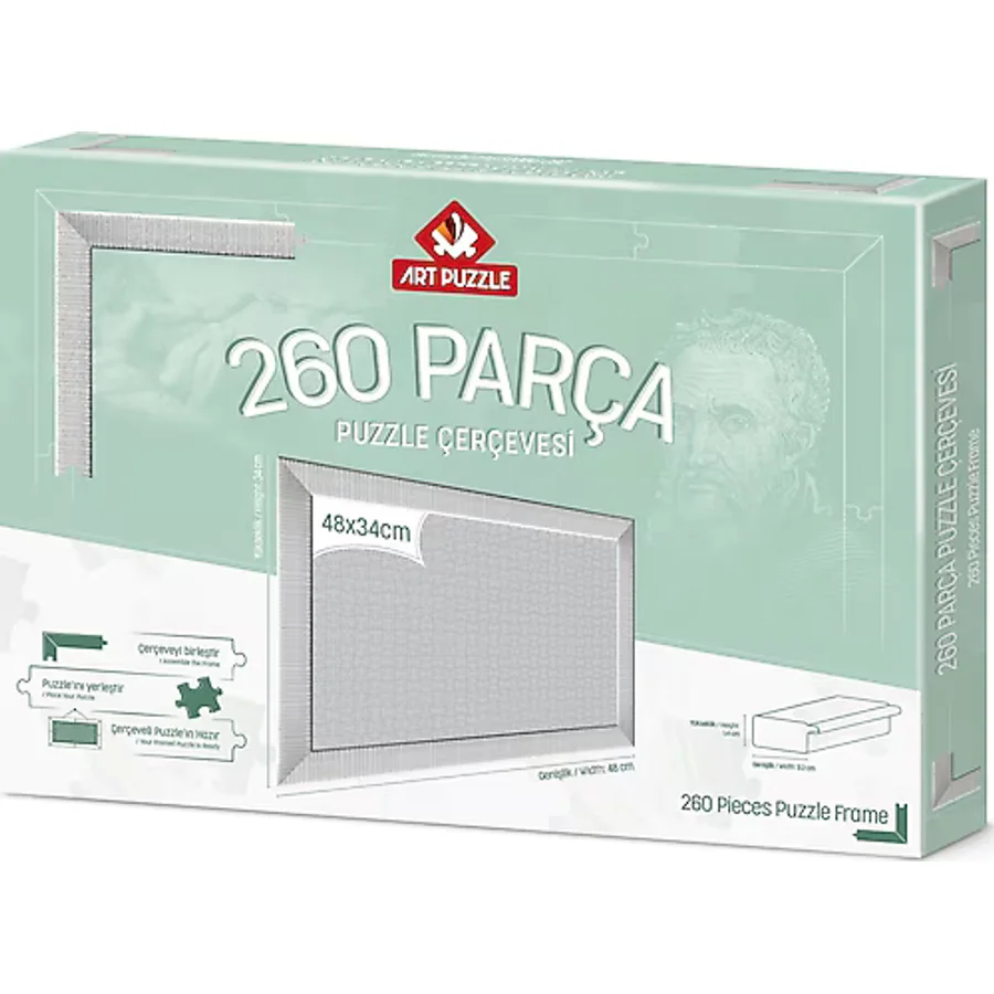 Art Puzzle 260 Parça Demonte Puzzle Çerçevesi