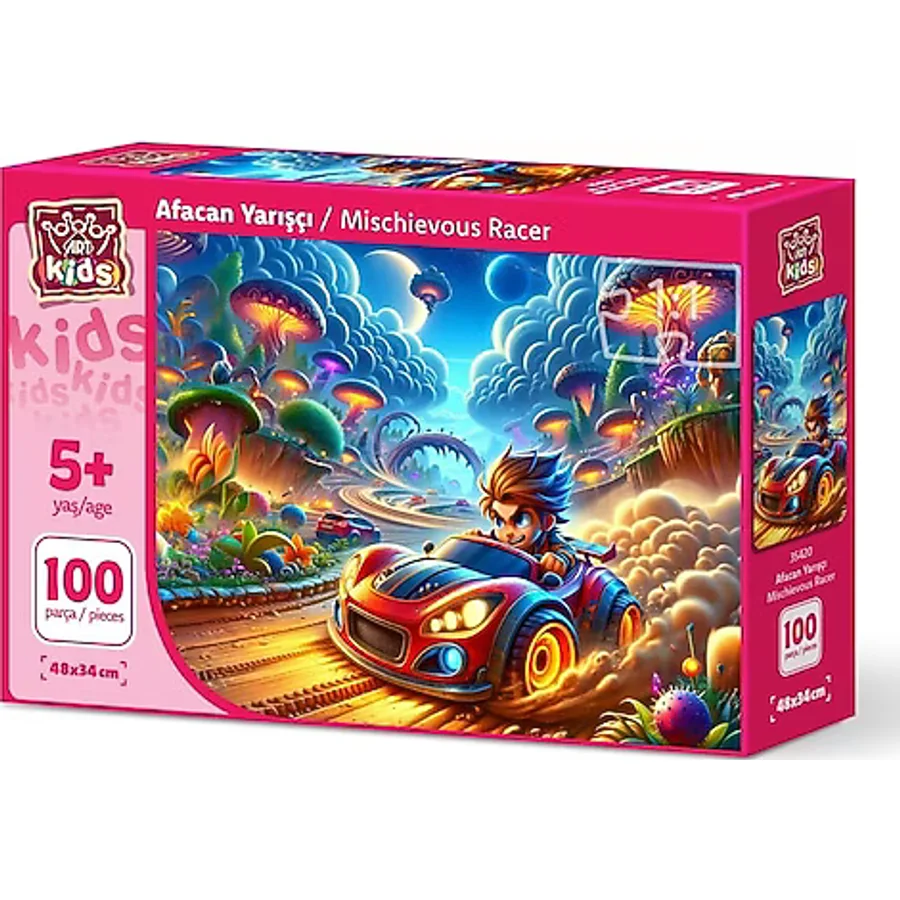 Art Puzzle Afacan Yarışçı 100 Parça Puzzle 35420