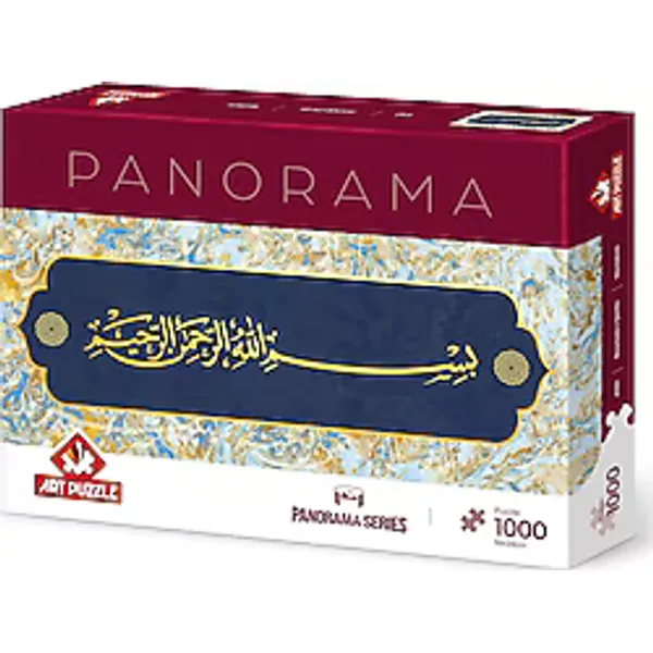 Art Puzzle Besmele-i Şerife 1000 Parça Panorama Puzzle