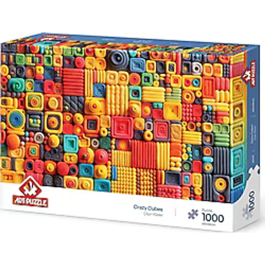 Art Puzzle Çılgın Küpler 1000 Parça Puzzle 41037