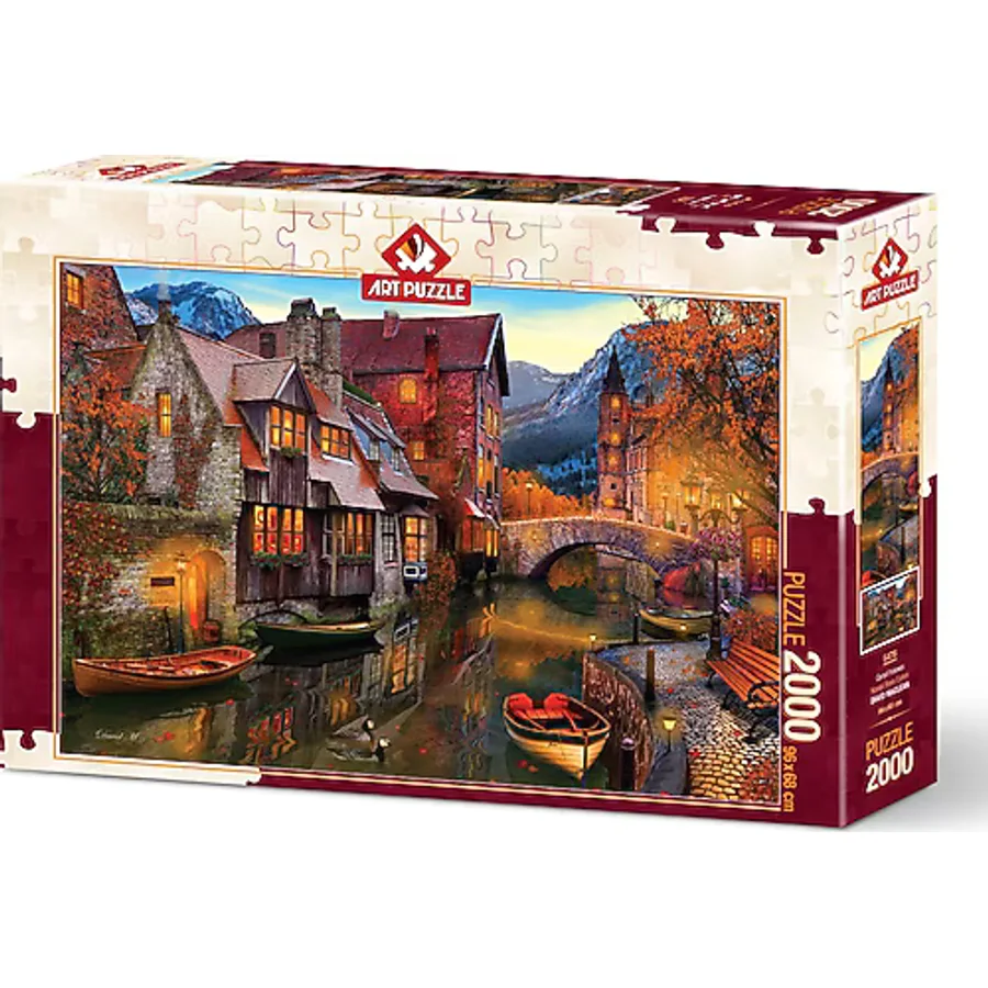 Art Puzzle Kanal Boyu Evleri Puzzle 2000 Parça 5476