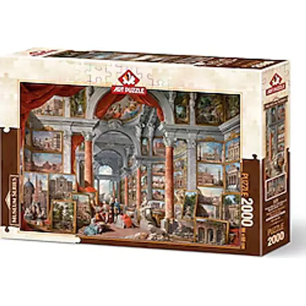 Art Puzzle Modern Roma Manzaralı Resim Galerisi 1757 Puzzle 2000 Parça 5479