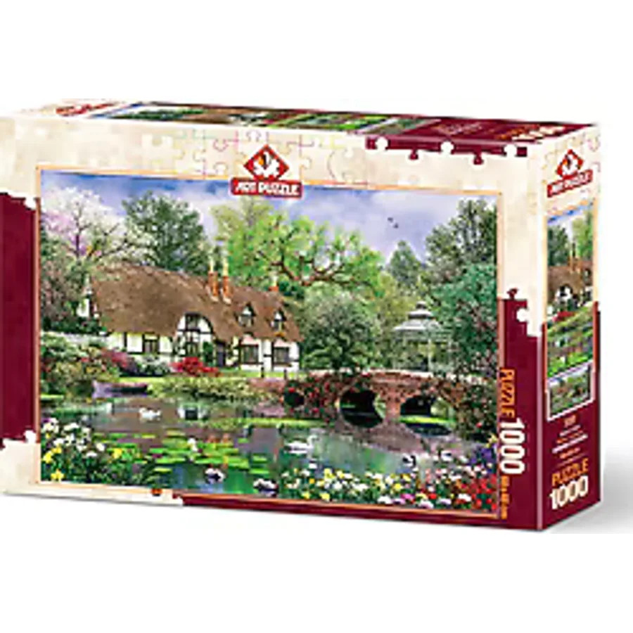 Art Puzzle Nilüfer Çiçekleri Puzzle 1000 Parça 5189