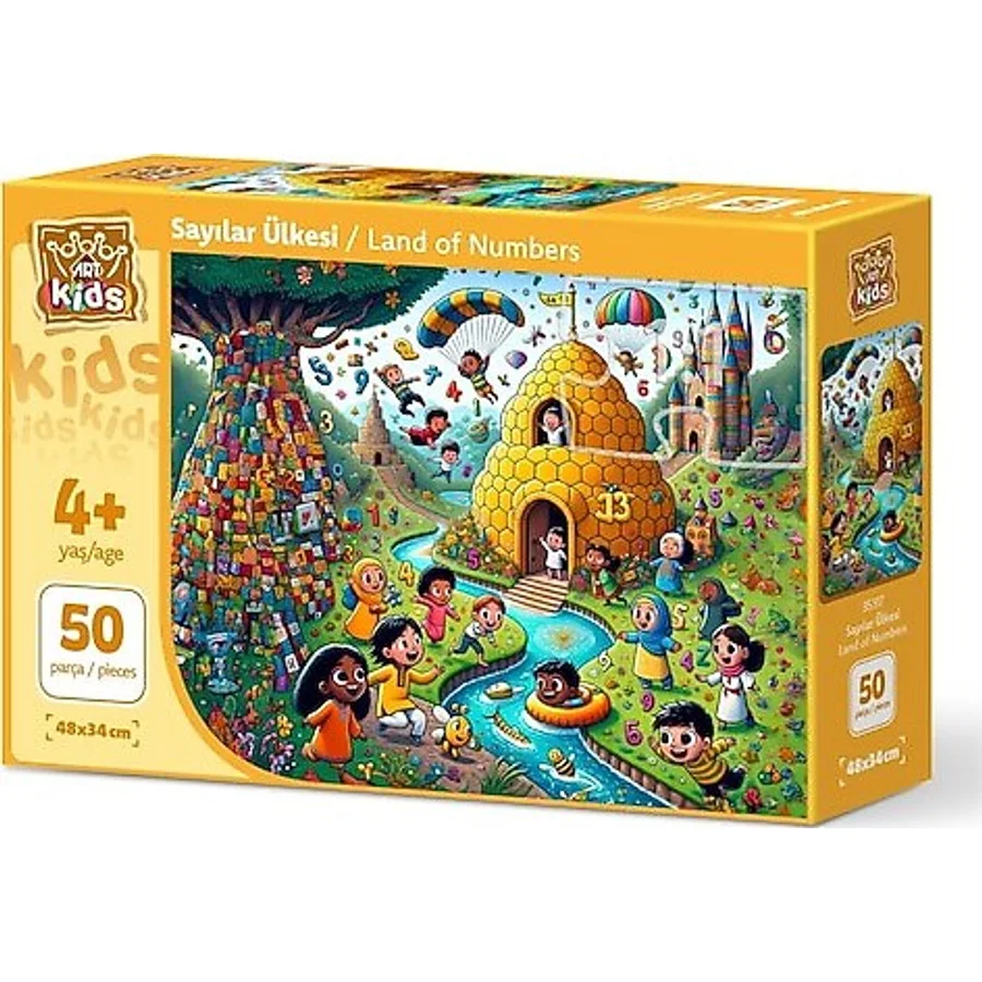 Art Puzzle Sayılar Ülkesi 50 Parça Puzzle 35317
