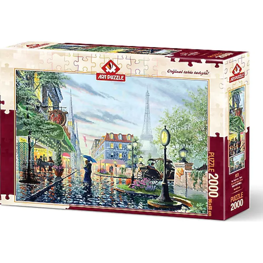 Art Puzzle Yaz Yağmuru Paris Puzzle 2000 Parça 4574