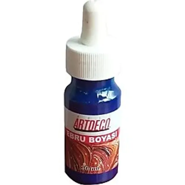 Artdeco 016b Ebru Boyası 10 Mavi 30ml