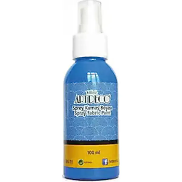 Artdeco 1210 100 ml Mavi Sprey Kumaş Boyası