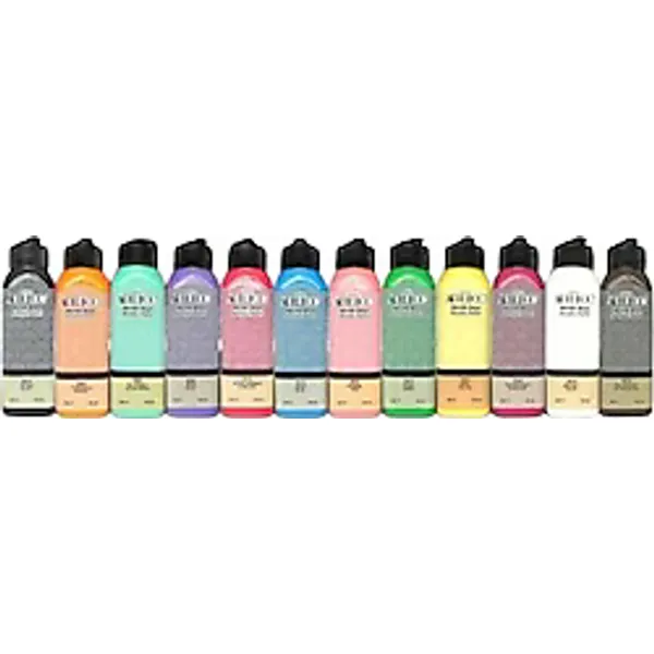 Artdeco 140 ml 12'li Ana Renkler Akrilik Boya