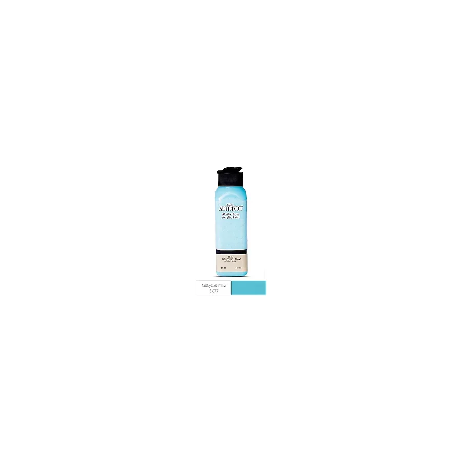 Artdeco 140 ml 3677 Gökyüzü Mavi Akrilik Boya