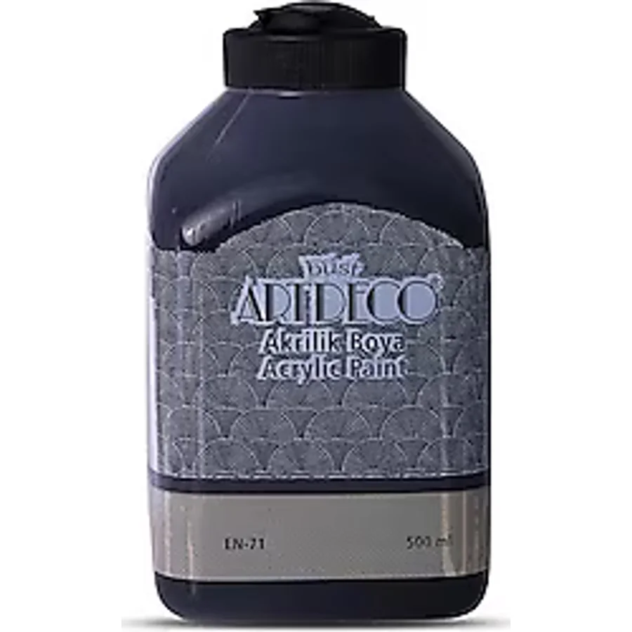 Artdeco 500 ml 3618 Siyah Akrilik Boya