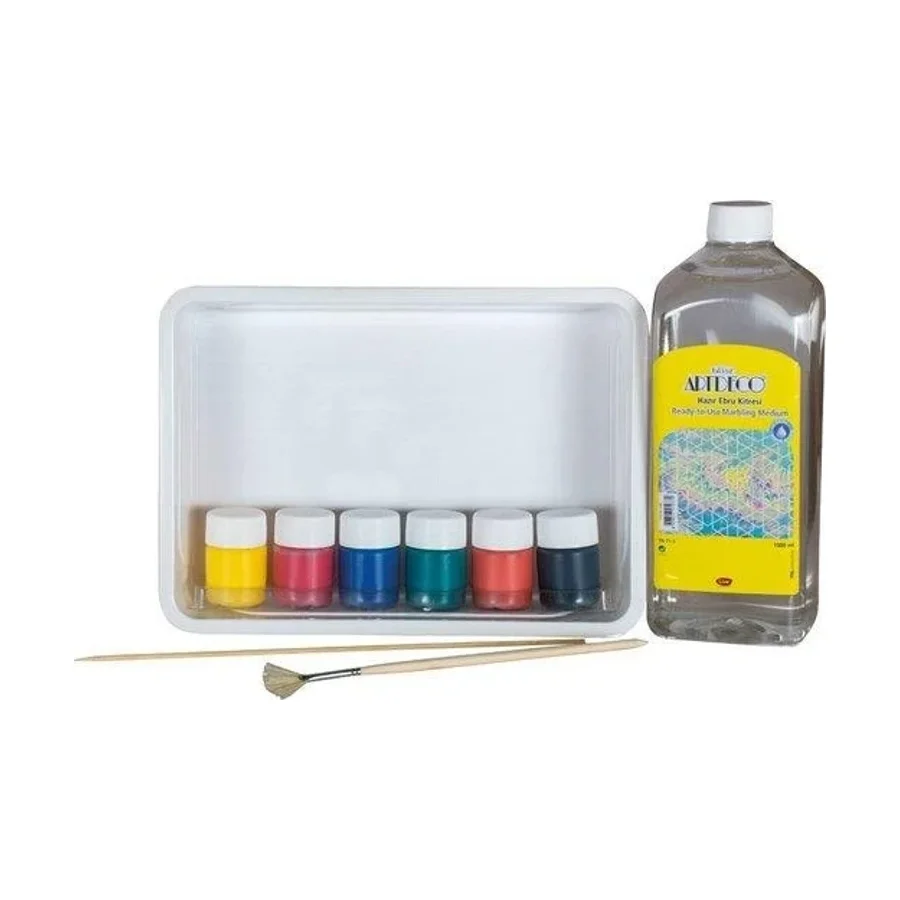 Artdeco 6 Renk Mini Ebru Set