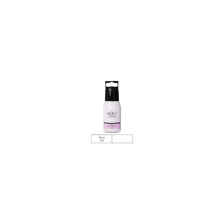 Artdeco Boyutlu Boncuk Boya 60 ml. 600 BEYAZ