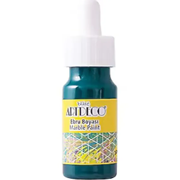 Artdeco Ebru Boyası 13 Yeşil 30ml