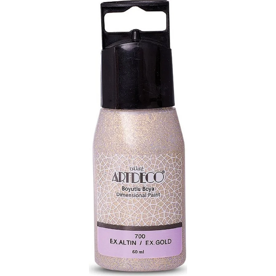 Artdeco Simli Boyutlu Boya 60 Ml Ex Altın 700