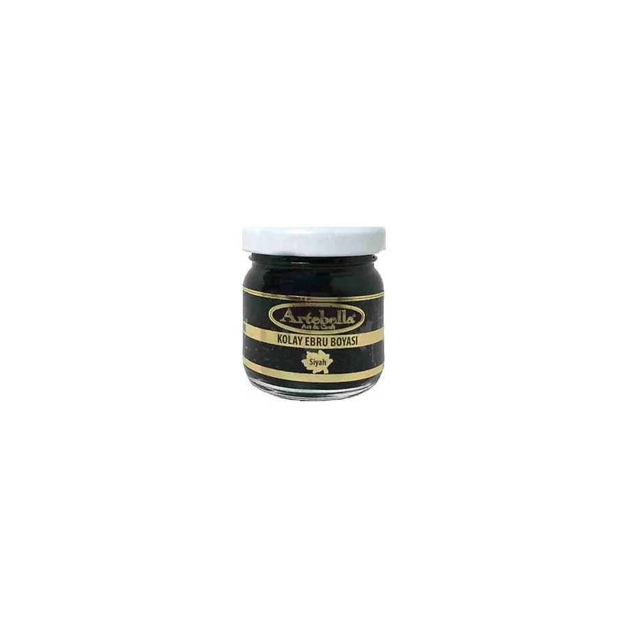 Artebella Kolay Ebru Boyası 36080040 Siyah 40ml