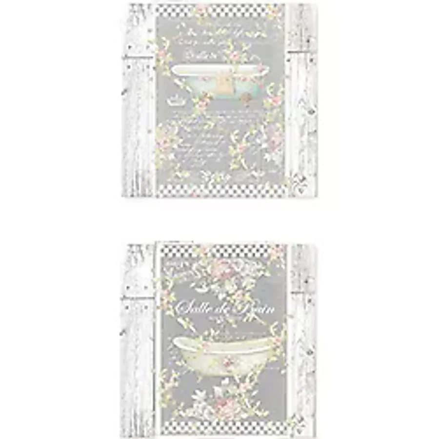 Artebella Mixart Transfer 10X25 CM Koyu Zemin 6145K
