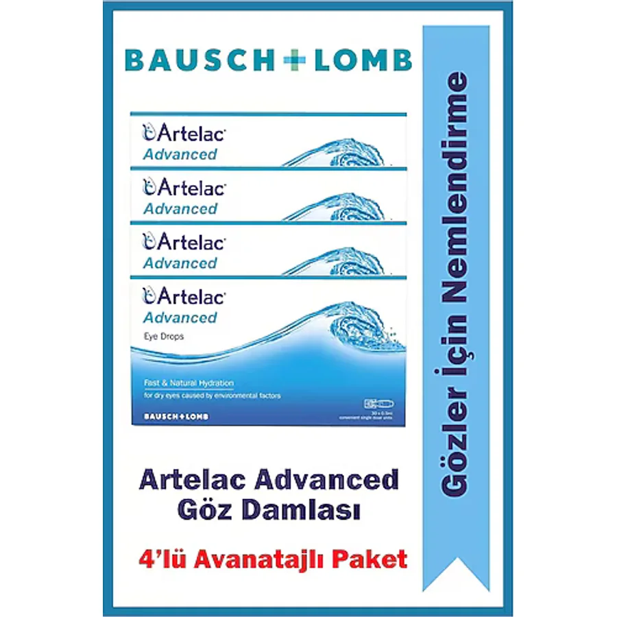 Artelac Advanced 30 Flakon 0,5 Ml 4 Adet