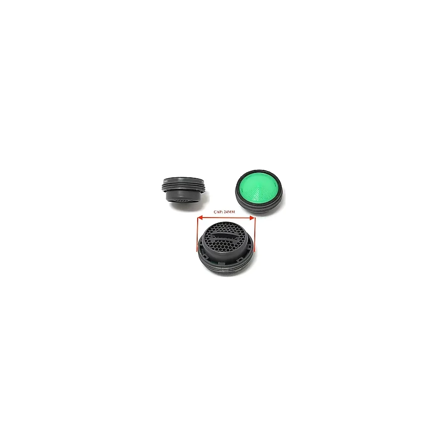 Artema Gizli Perlatör Aparatı Batarya Musluk Ağız Filtresi 24 mm 102133101 - Siyah