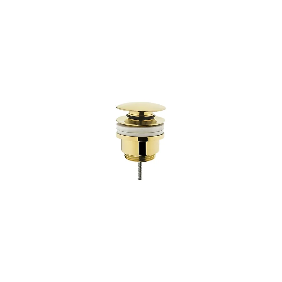 Artema Vitra A4514923 Yuvarlak Lavabo Süzgeci, Universal, Basmalı, Altın