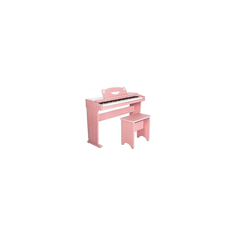 Artesia Fun-1-Pnk Çocuk Piyanosu - Pembe (Eğitim - Dijital Çocuk Piyanosu) 61 Tuşlu Başlangıç Seti, Tabure ve Kulaklık Dahil, Eğitici Oyun Yazılımı Uyumu Ölçüler: Çocuk Ergonomisine Uygun Boyutlar