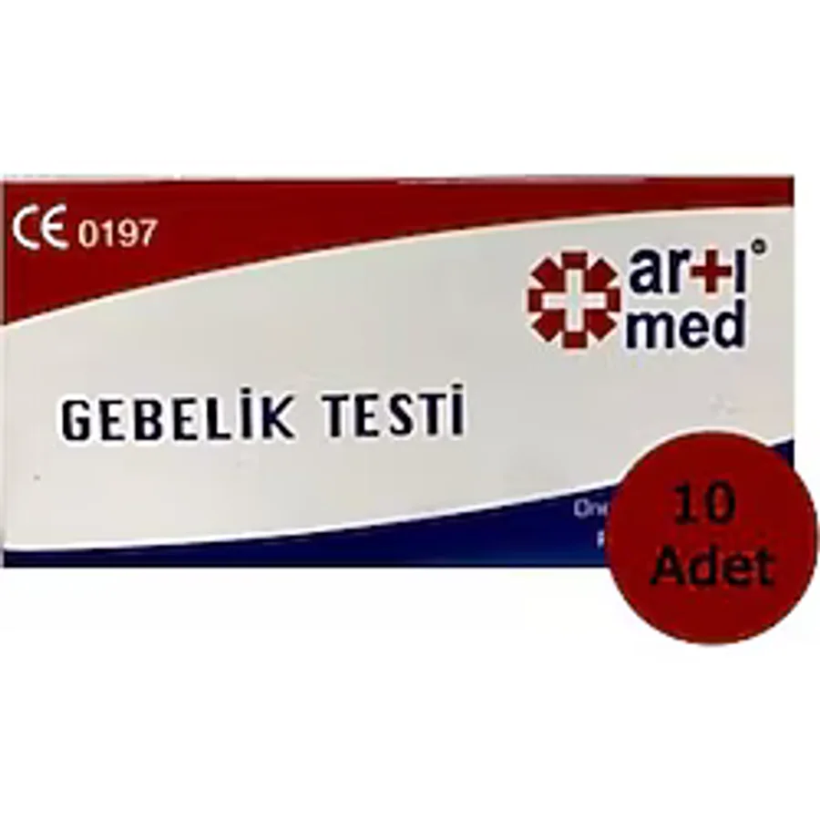 Artımed 10 Adet Erken Gebelik Testi