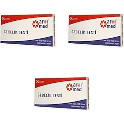 Artımed 3 Adet Erken Gebelik Testi