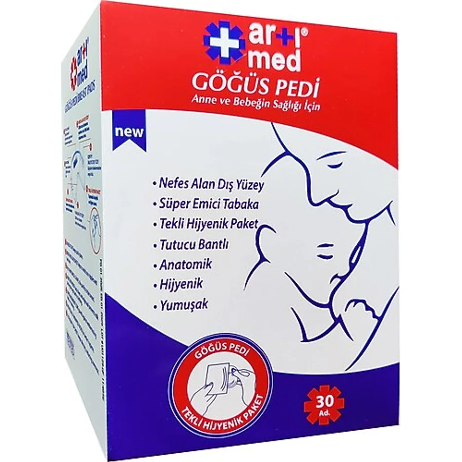 Artımed ARTIMED GÖGÜS PEDİ 30,LU