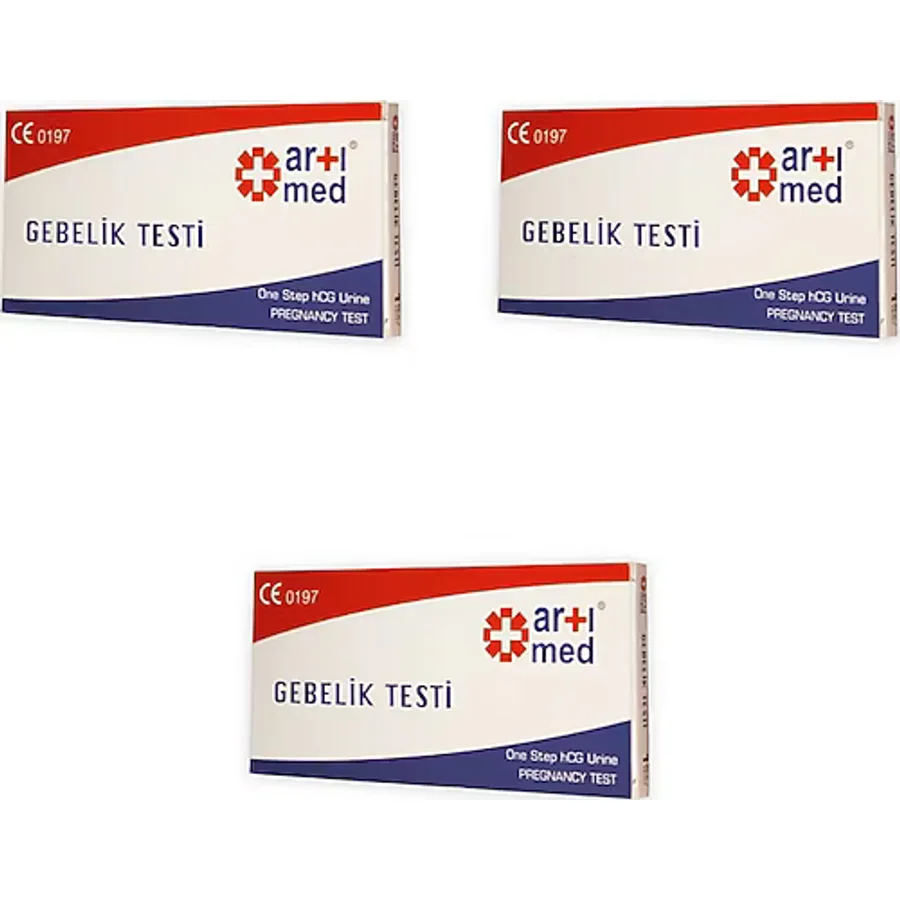 Artimed Gebelik Testi 1 Test x 3 Adet