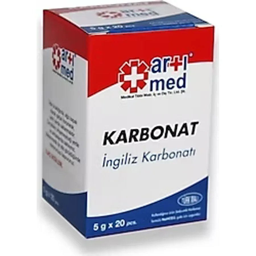 Artımed İngiliz Karbonatı 5 gr 20'li