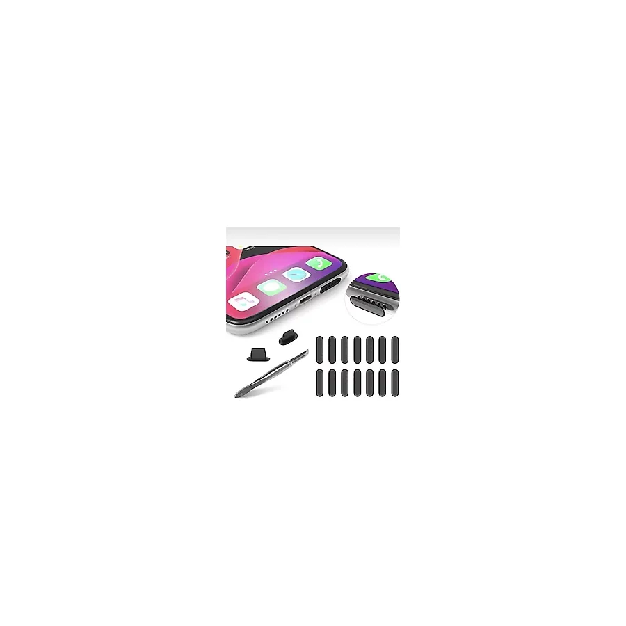 artin 10 Adet Cep Telefonu Hoparlörü İçin Toz Önleyici Sticker-telefon Hoparlör Koruyucu 1.6 Cm-2.2 Cm