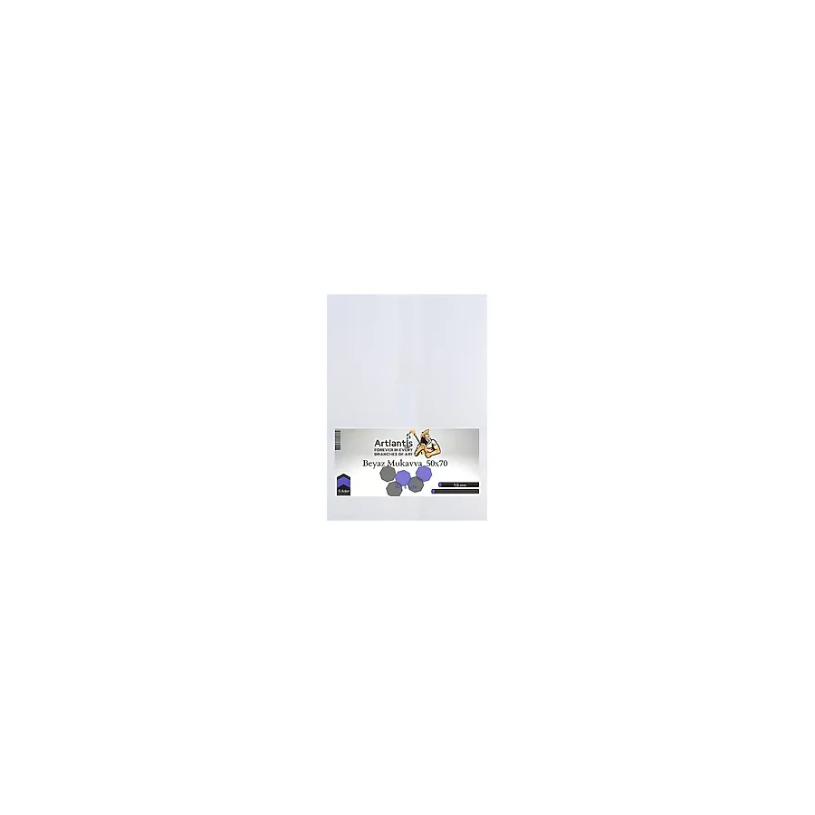 Artlantis Beyaz Renkli Mukavva 50X70 5 Adet Artlantis Renkli Mukavva 5 Adet - standart
