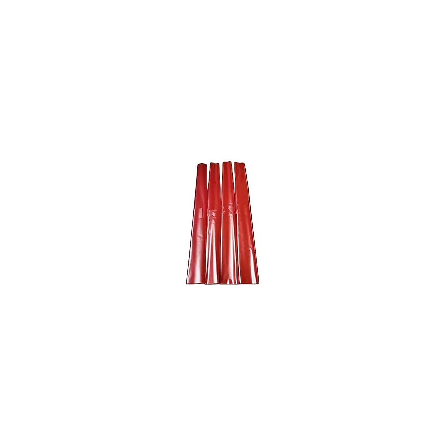 Artlantis Buzlu Rulo Şeffaf Kaplık 4 Adet 40x150 cm Defter Kitap Kaplığı Okul Öğrenci Rulo Kaplık Kırmızı