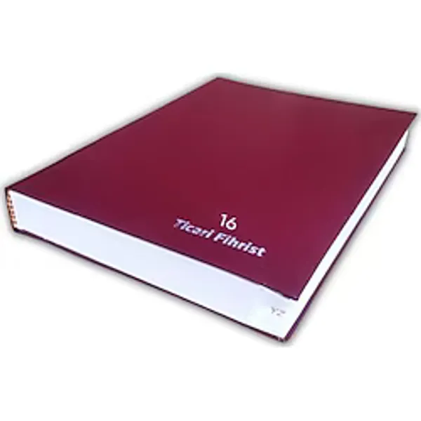 Artlantis Fihrist Ticari 16'lı 20X28 Bordo Cilt Bezli 1 Adet Artlantis Ticari Firhist Bordo 20x28 - standart