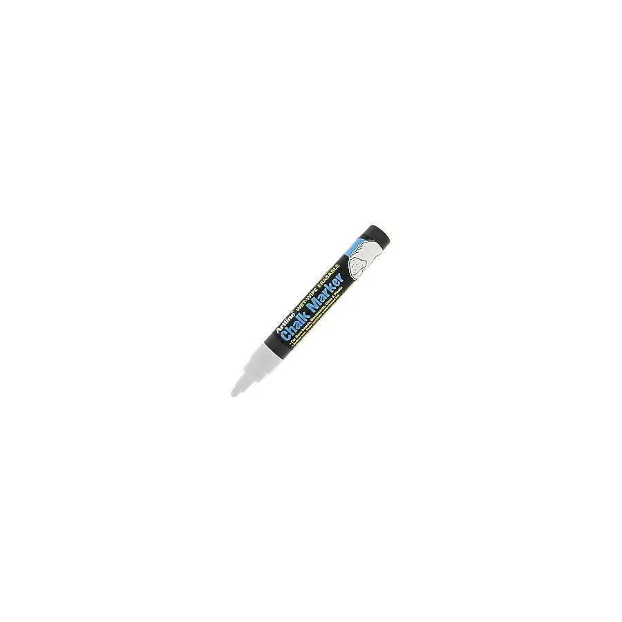 Artline Chalk Marker Wet Wipe Sıvı Tebeşir Kalemi BEYAZ