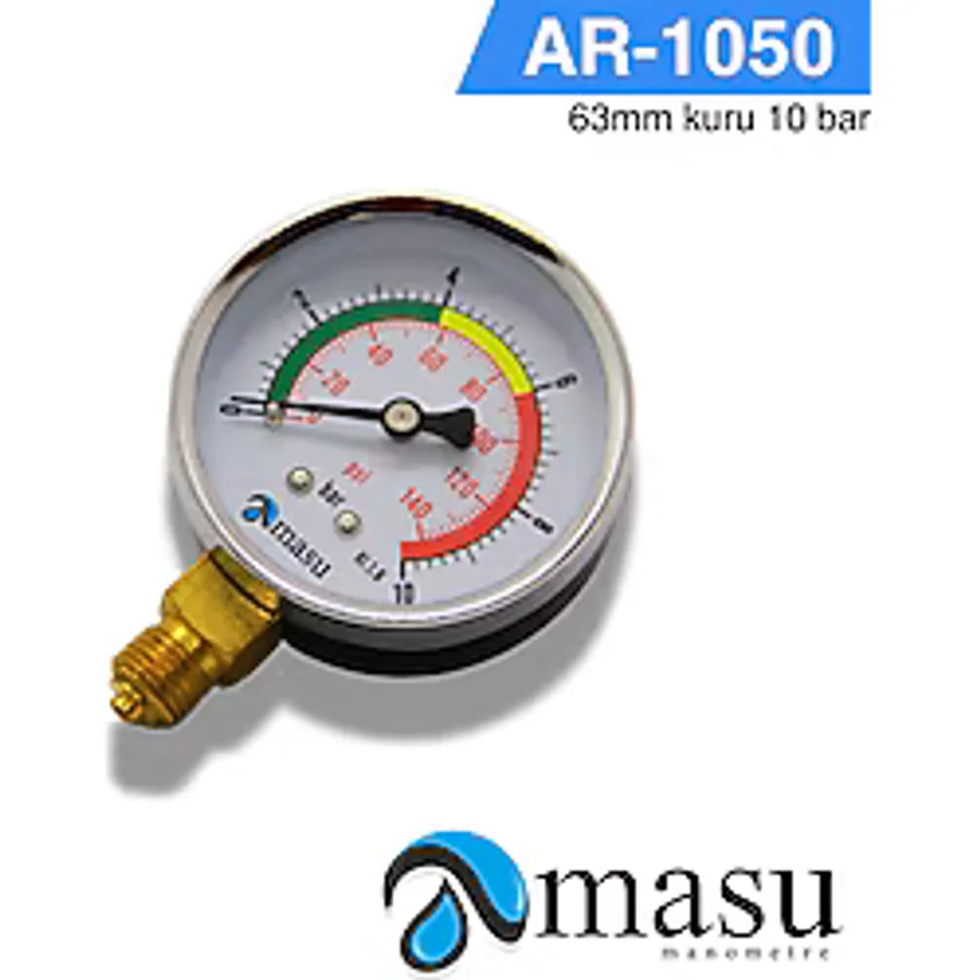 Arus MANOMETRE 63 MM KURU