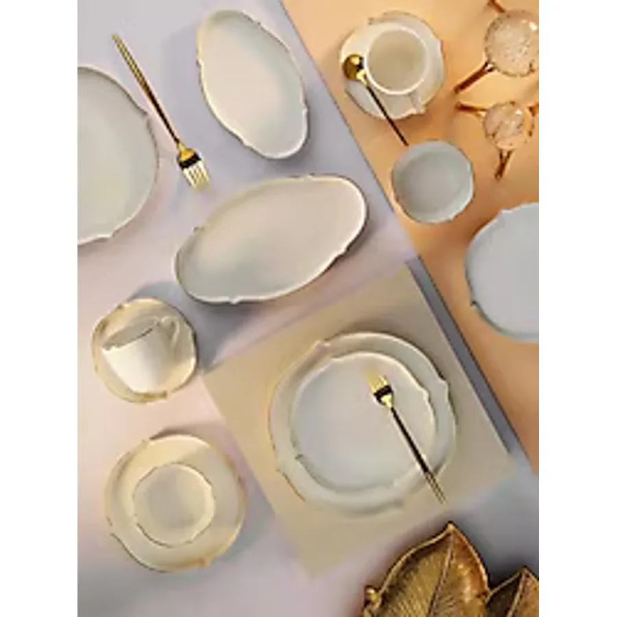 Aryıldız Lavinia AR249055 32 Parça 6 Kişilik Kahvaltı Takımı
