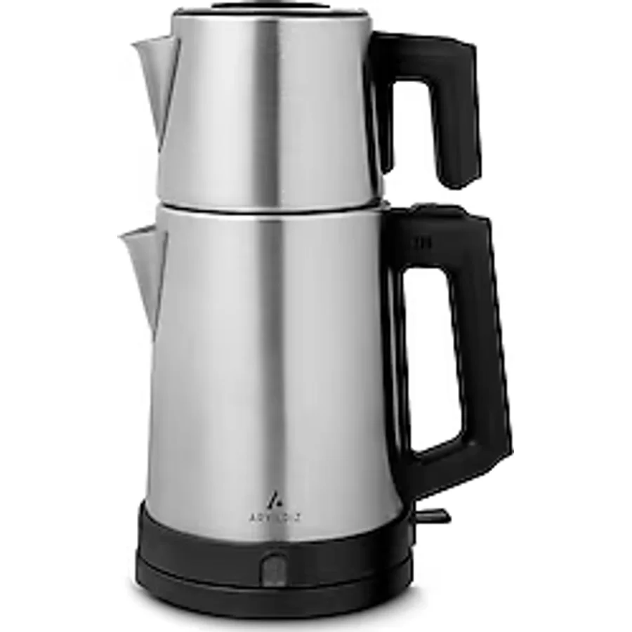 Aryıldız Tea Luxe 1800 W Çelik Çay Makinesi