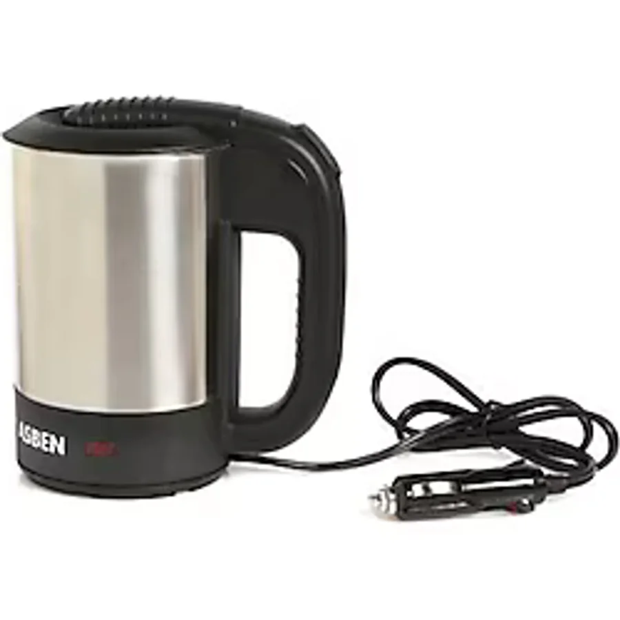 Asben 24 Volt Oto Araç Araç İçi Su Isıtıcı Araba Su Isıtıcı Çelik Kettle