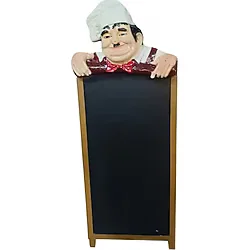 Aşçılı Menü Tahtası