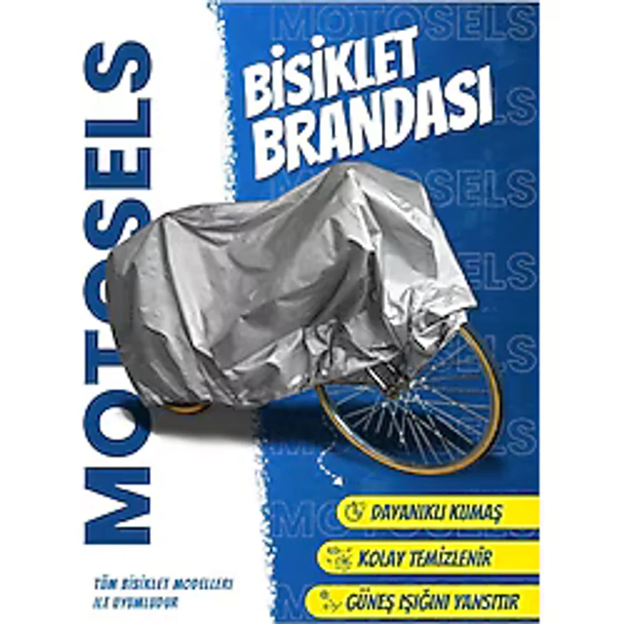 ASELS AKSESUAR Su Geçirmez Kalın Malzeme Bisiklet Branda Örtü