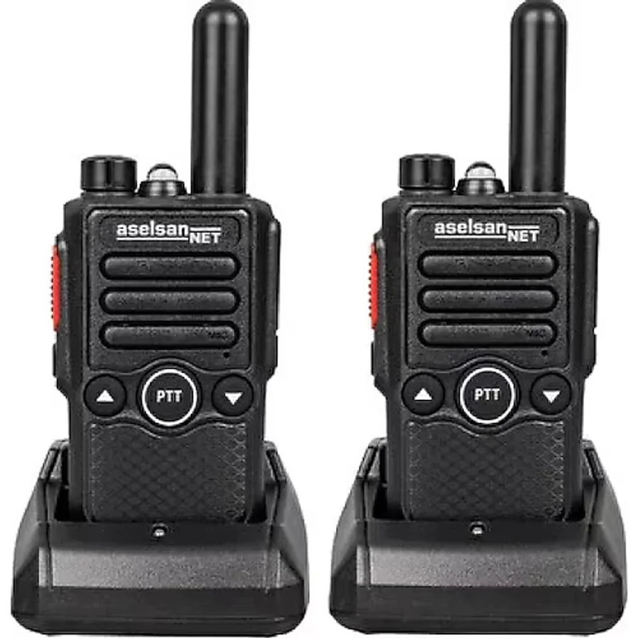 Aselsan A446c1 10km Mesafeli Pmr El Telsizi 2'li Set