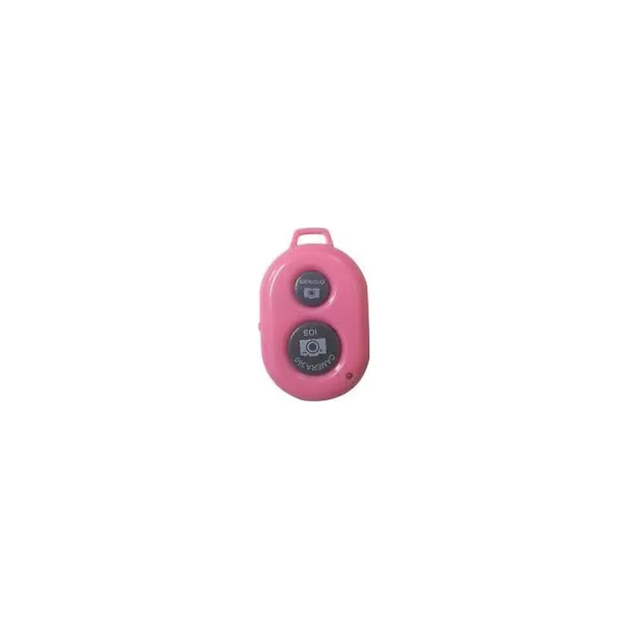 Asfal Bluetooth Uzaktan Kumanda Pilli Tüm Telefonlara Uyumlu Video Selfie Ve Fotoğraf Çekme Pembe