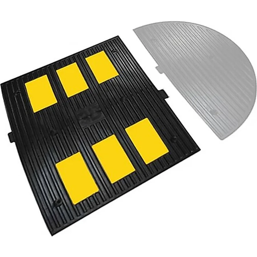 Asfalt Kasis Hız Kesici Kasis Trafik Kauçuk Şaseli Yol Kasisi Ankara 600X500x45mm