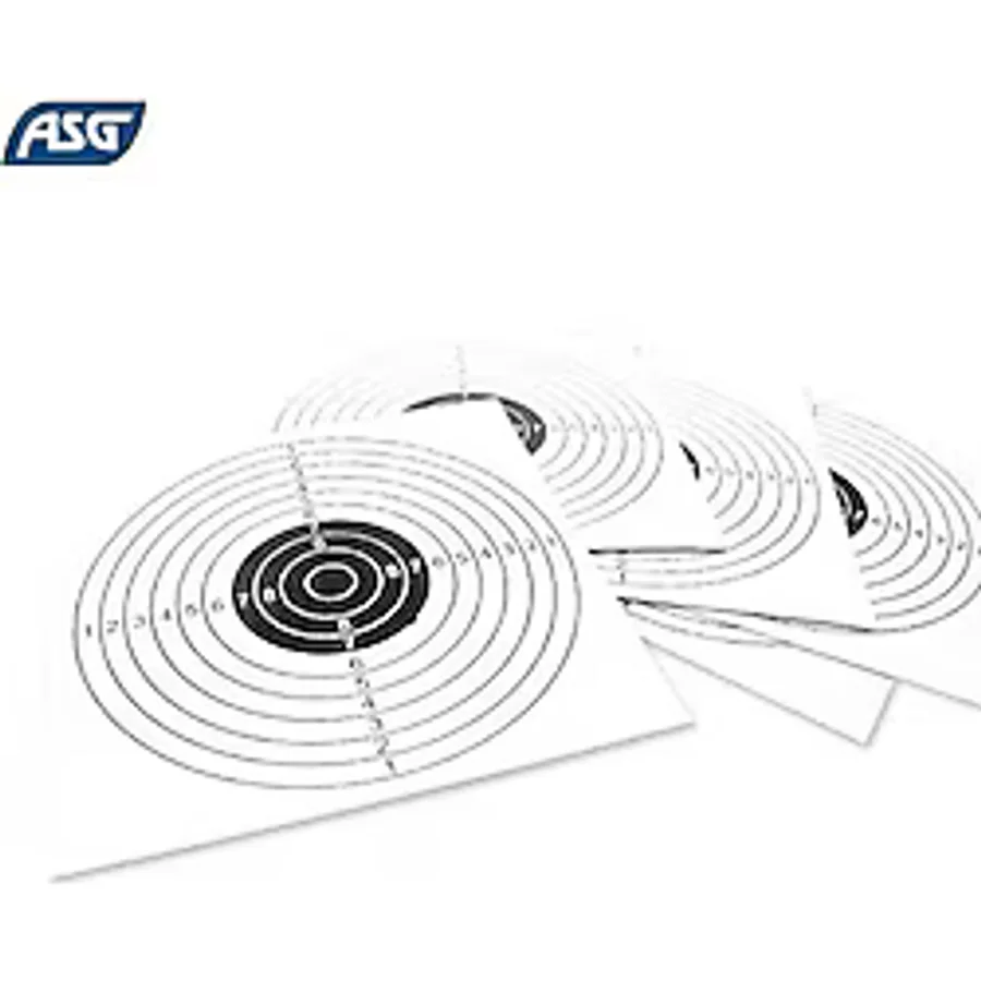ASG Atış/Eğitim/Oyun Hedef Kağıdı 14cm x100 adet - 16928
