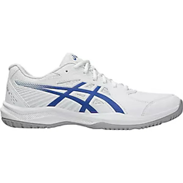 Asics Court Slide 4 1041A483-101 Beyaz-Mavi Erkek Tenis Ayakkabısı