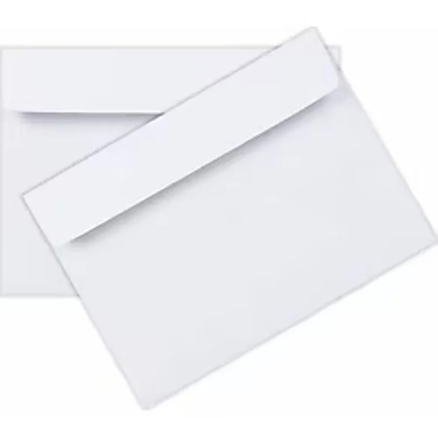 Asil Doğan Mektup Zarfı Silikonlu 100 Adet 11,4X16,2 Cm 70 Gr